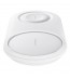 Pad incarcare wireless (cu incarcator retea), Dual Pad, Fast Charger, White